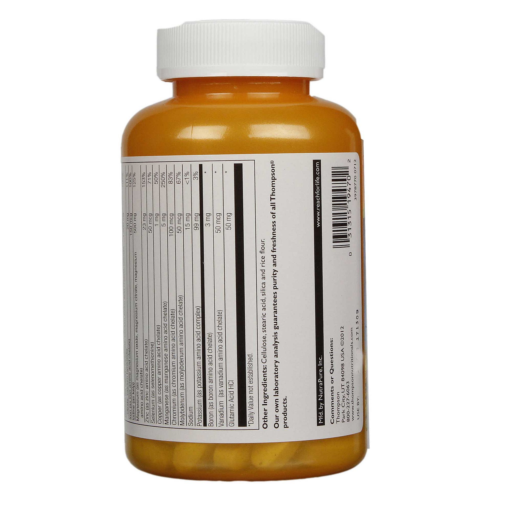 Thompson Complexo Mineral 100 Tabletes - Imagem 3