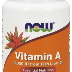 NOW Foods Vitamin A 10,000 IU - 100 Softgels