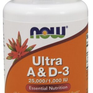 NOW Foods A & D3 25,000/1,000 IU - 100 Softgels