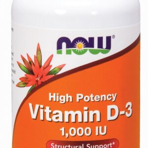 NOW Foods Vitamin D-3 1,000 IU - 180 Softgels