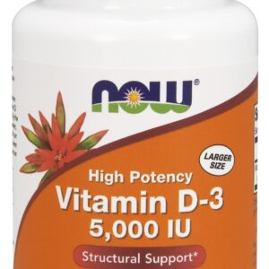 NOW Foods Vitamin D-3 5,000 IU - 240 Softgels