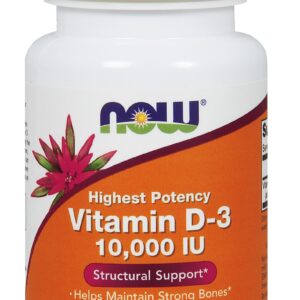 NOW Foods Vitamin D-3 10,000 IU - 120 Softgels