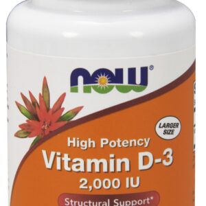 NOW Foods Vitamin D-3 2000 IU - 240 Softgels