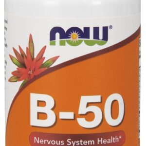 NOW Foods Vitamin B-50 - 100 Tablets