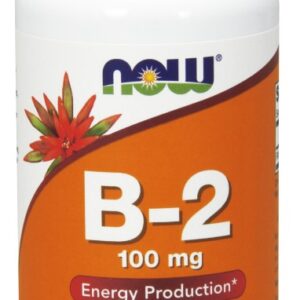 NOW Foods Vitamin B-2 Riboflavin 100mg - 100 Capsules