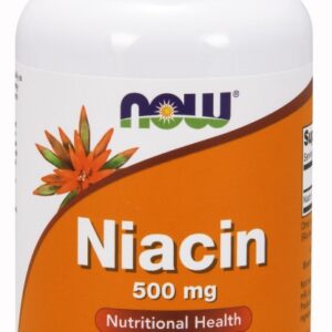 NOW Foods Niacin 500 mg - 100 Capsules