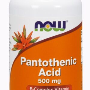 NOW Foods Pantothenic Acid 500 mg - 100 Capsules