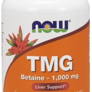NOW Foods TMG Trimethylglycine 1,000 mg - 100 Tablets