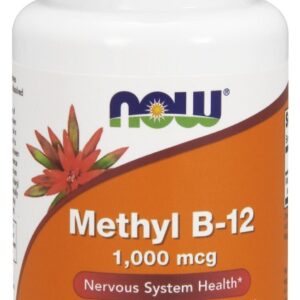 NOW Foods Methyl B-12 1,000 mcg - 100 Lozenges