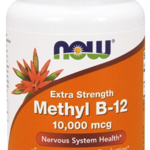 NOW Foods Methyl B-12 10,000 mcg - 60 Loz.