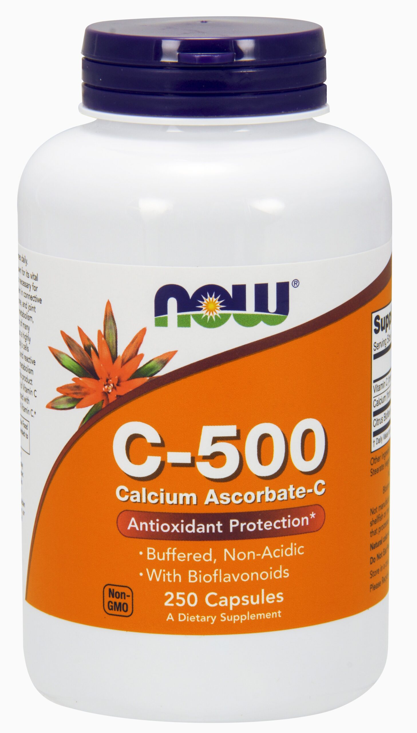NOW Foods C-500 Calcium Ascorbate - 250 Capsules