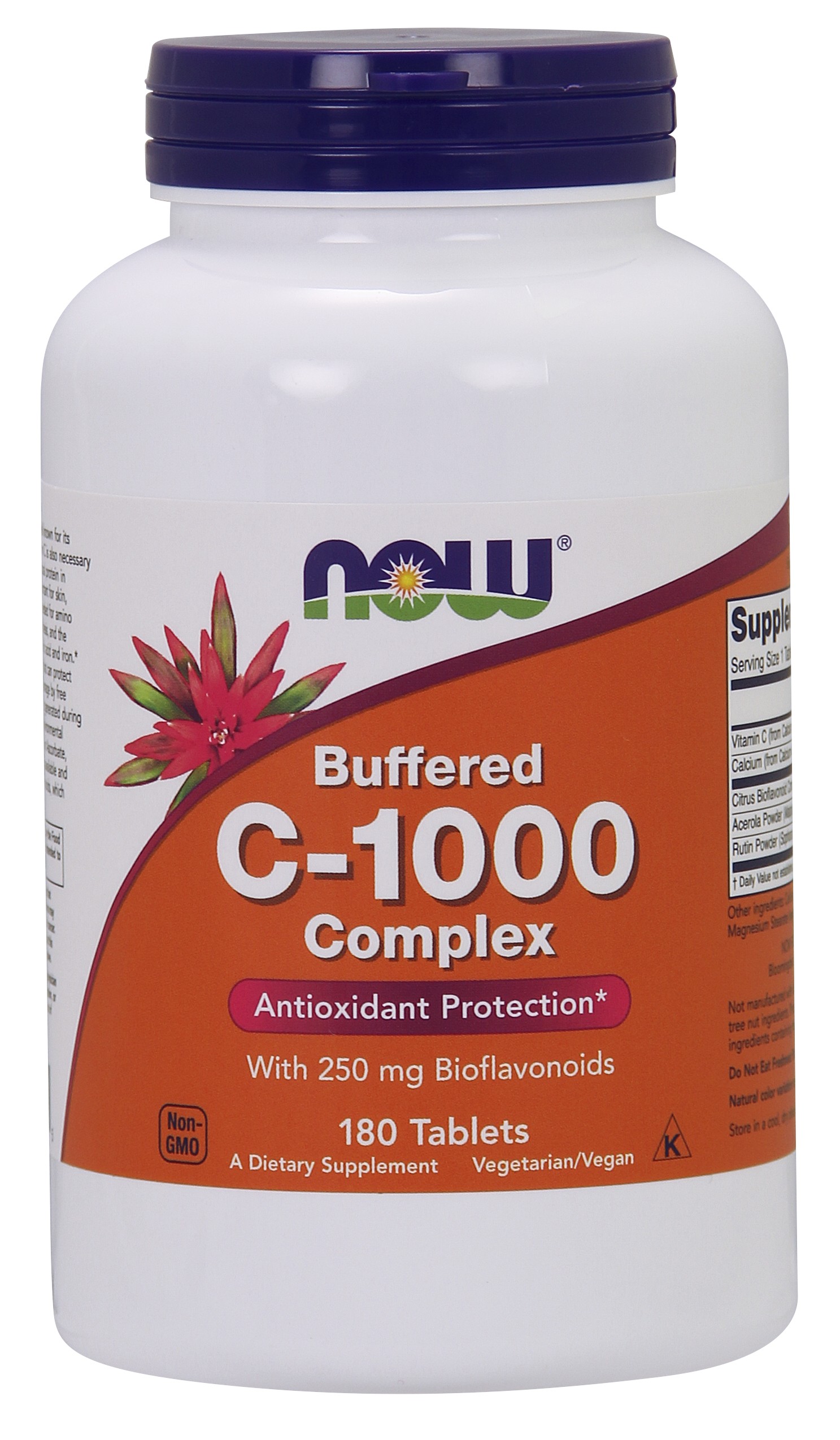 NOW Foods Vitamin C-1000 Complex - 180 Tablets