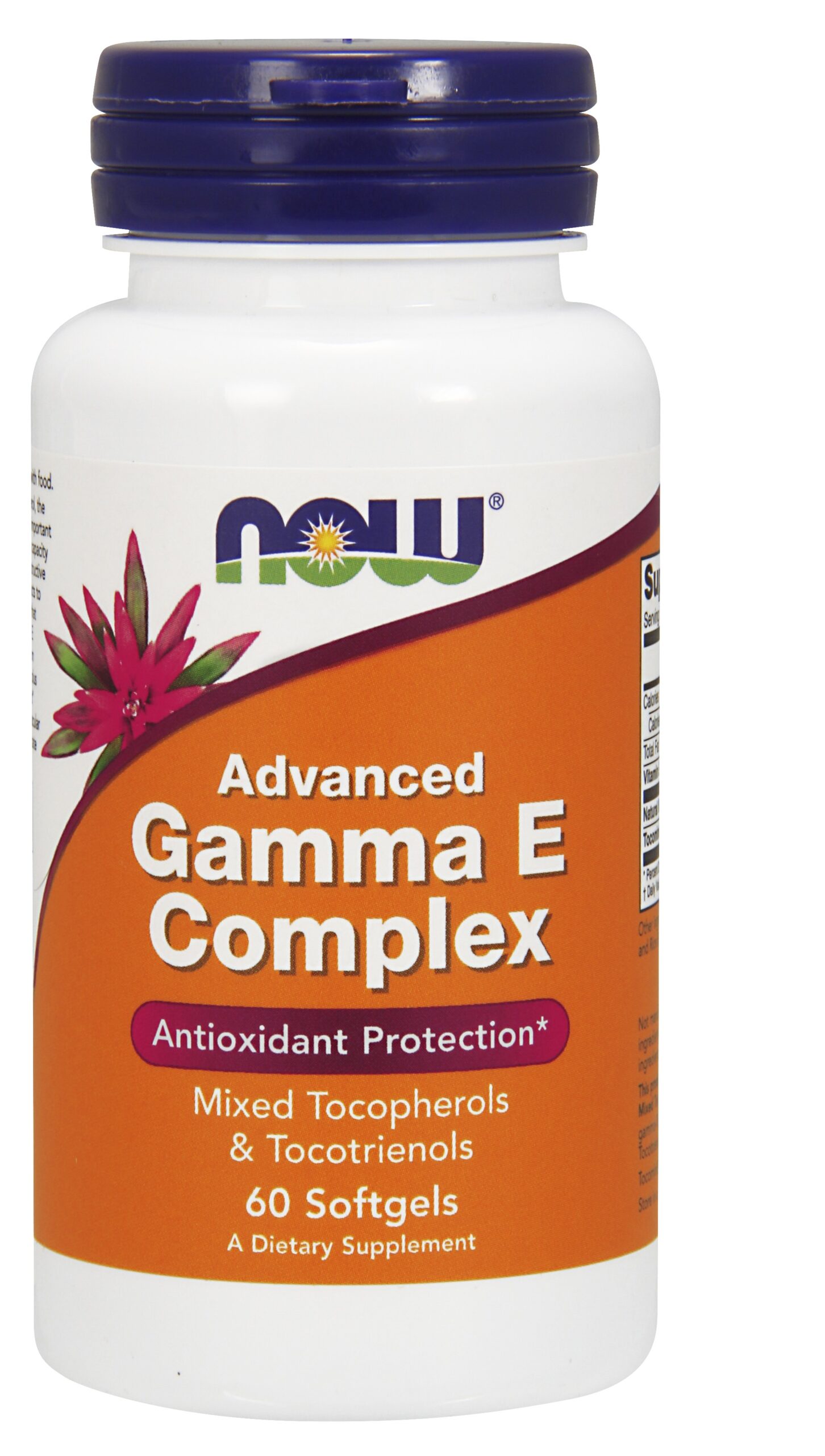 NOW Foods Advanced Gamma E Complex - 60 Softgels