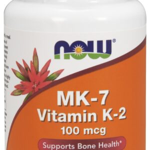 NOW Foods MK-7 Vitamin K-2 100 mcg - 60 Veg Capsules