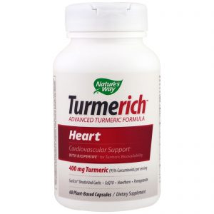 Comprar nature's way, turmerich heart, 400 mg, 60 plant-based capsules preço no brasil cúrcuma suplemento importado loja 45 online promoção - 21 de setembro de 2023