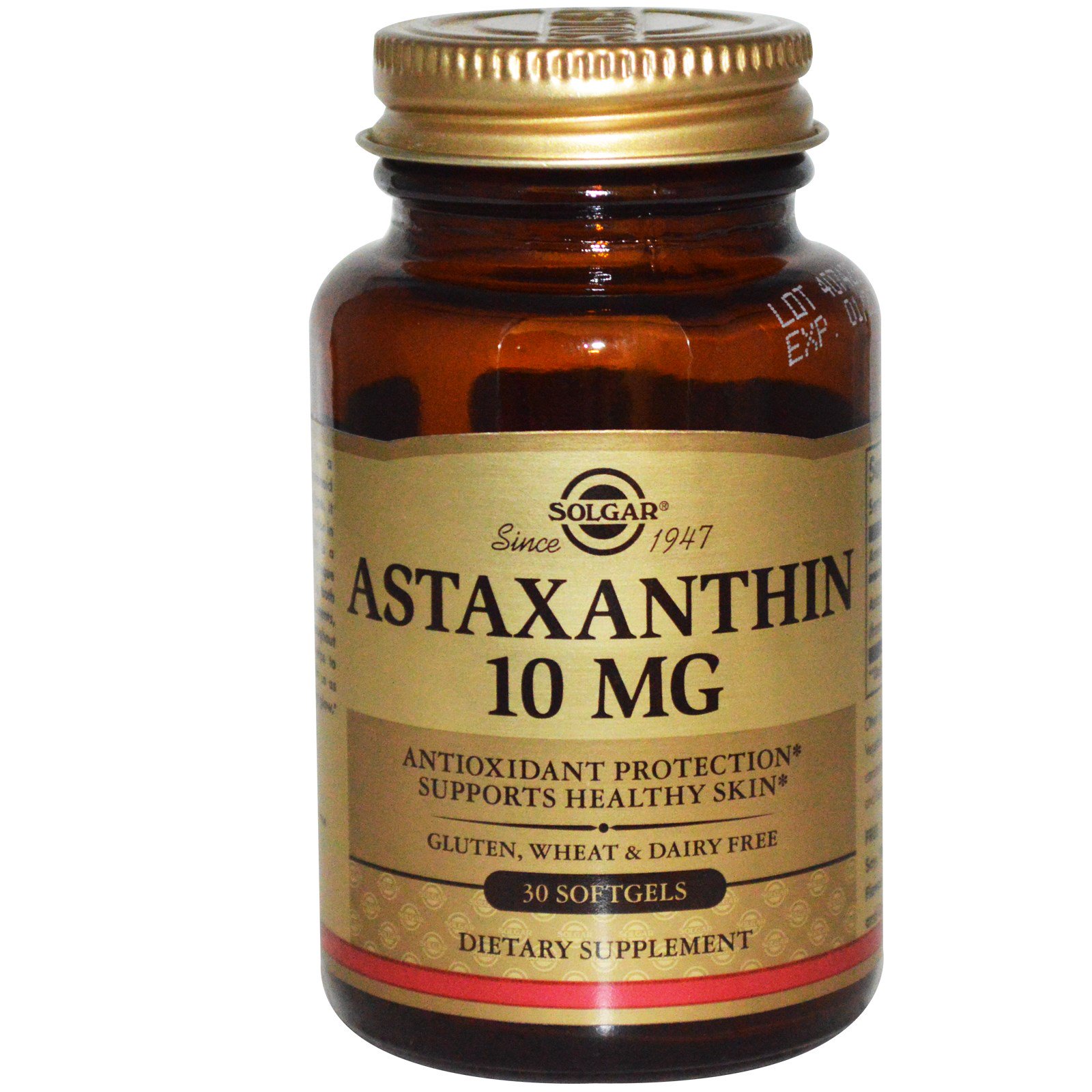 Solgar, Astaxantina, 10 mg, 30 Softgels