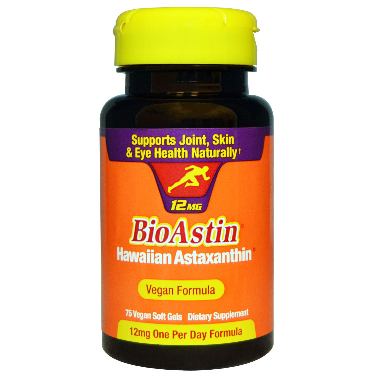 Nutrex Hawaii, BioAstin, 12 mg, 75 softgels veganas