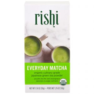 Comprar rishi tea, matcha orgânico em pó everyday, 1,76 oz (50 g) preço no brasil chá verde extrato cápsulas suplemento importado loja 7 online promoção - 3 de dezembro de 2022