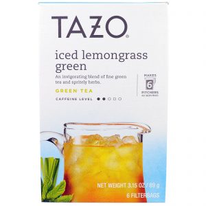 Comprar tazo teas, chá verde com capim-limão gelado, 6 filtro, 89g preço no brasil chá verde extrato cápsulas suplemento importado loja 29 online promoção - 9 de junho de 2023