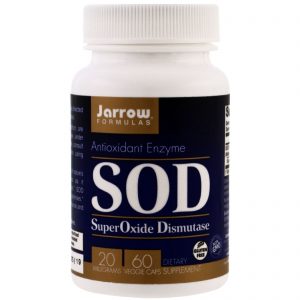 Comprar jarrow formulas, superóxido dismutase (sod), 20 mg, 60 cápsula vegetais preço no brasil antioxidantes suplemento importado loja 5 online promoção - 28 de novembro de 2023
