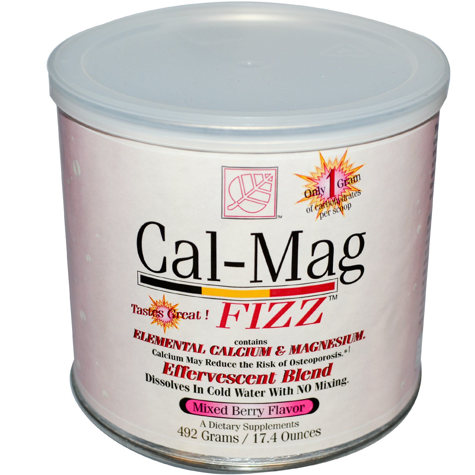 Baywood, Cal-Mag Fizz, Sabor Misto de Frutas, 17,4 oz (492 g)