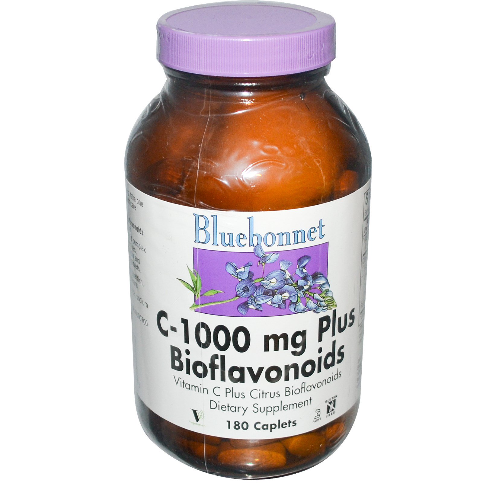 Bluebonnet Nutrition, C-1000 com Bioflavonóides, 180 Comprimidos