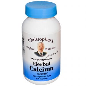 Comprar christopher's original formulas, fórmula herbácea de cálcio, 425 mg cada, 100 cápsulas vegetais preço no brasil cálcio suplemento importado loja 55 online promoção - 16 de abril de 2024