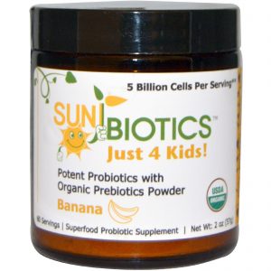 Comprar sunbiotics, apenas para crianças! Probióticos potentes com pó de prebióticos orgânicos, banana, 2 oz (57 g) preço no brasil probióticos suplemento importado loja 9 online promoção - 1 de dezembro de 2023