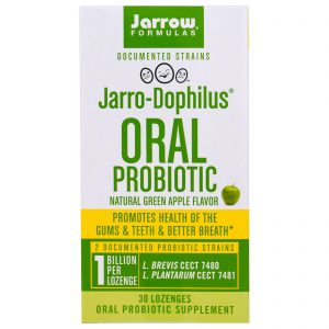 Comprar jarrow formulas, probiótico oral jarro-dophilus, sabor natural de maçã verde, 30 pastilhas preço no brasil probióticos suplemento importado loja 11 online promoção - 18 de agosto de 2022