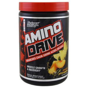 Nutrex Research Labs, Série Preta, Estímulo de Aminoácidos, Pêssego e Abacaxi, 8,6 oz (243 g)
