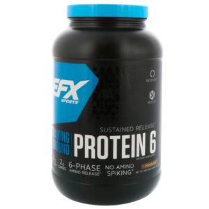 EFX Sports, Training Ground, Protein 6, Chocolate, 38,4 oz (1.089 g)