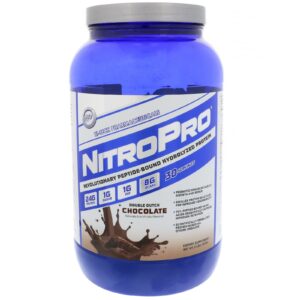 Hi Tech Pharmaceuticals, NitroPro, Proteína Hidrolisada, Duplo Chocolate Holandês, 2 lbs (907 g)
