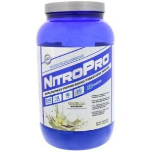 Hi Tech Pharmaceuticals, NitroPro, Proteína Hidrolisada, Milkshake de Baunilha, 2 lbs (907 g)