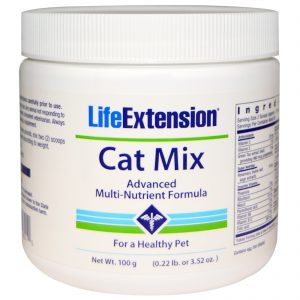 Comprar life extension, cat mix, fórmula avançada de multinutrientes, 3,52 oz. (100 g. ) preço no brasil cuidados para animais suplemento importado loja 9 online promoção - 28 de setembro de 2022