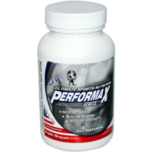 Aloha Medicinals Inc., Performax Forte, Nutrição Esportiva Definitiva, 750 mg, 90 Cápsulas