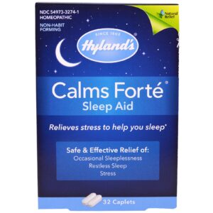 Comprar hyland's, calms forte, auxílio para sono, 32 comprimidos preço no brasil melatonina suplemento importado loja 11 online promoção - 26 de abril de 2024