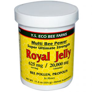 Comprar y. S. Eco bee farms, geleia real, 11,5 oz (326 g) preço no brasil produtos derivados de abelhas suplemento importado loja 27 online promoção - 23 de setembro de 2022