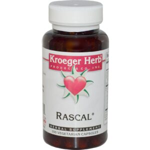 Kroeger Herb Co, Rascal, 100 Comprimidos Vegetarianos