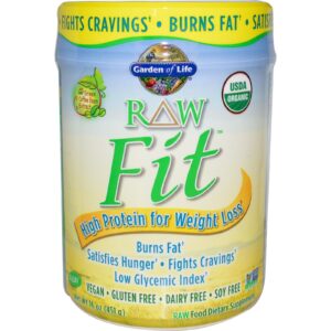 Garden of Life, RAW Fit, Alta Proteína Para Perda de Peso, 16 oz (451 g)
