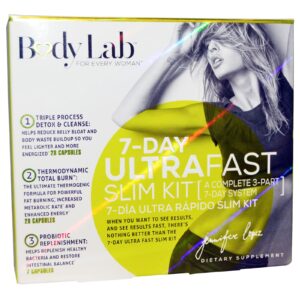 BodyLab, Kit Emagrecimento Ultra Rápido 7 Dias, Kit de 3 Peças