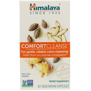 Himalaya, Limpeza confortante, 60 cápsulas vegetarianas