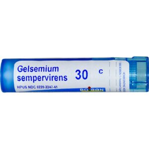 Boiron, Single Remedies, Gelsemium Sempervirens, 30C, Aprox. 80 Pellets