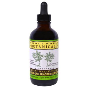 Whole World Botanicals, Quebra-Pedra Royal, Suporte para Fígado e Vesícula Biliar, 118 ml (4 oz)