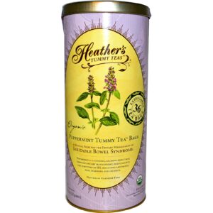Heather's Tummy Care, Tummy Teas, Saquinhos de Chá de Hortelã-Pimenta, Orgânico, Sem Cafeína, 36 Saquinhos Extragrandes