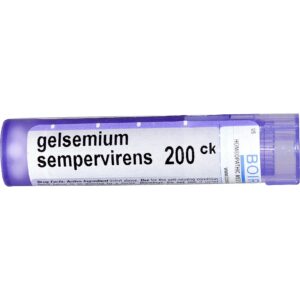 Boiron, Single Remedies, Gelsemium Sempervirens, 200CK, Aprox. 80 Pellets