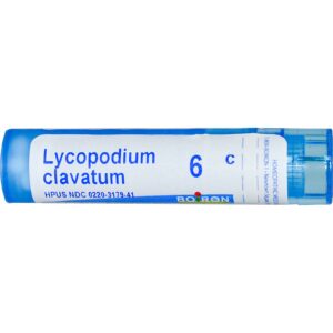 Boiron, Single Remedies, Lycopodium Clavatum, 6C, Aprox. 80 Pellets