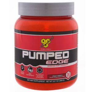 BSN, Pumped Edge, Ponche de frutas, 12,7 oz (360 g)