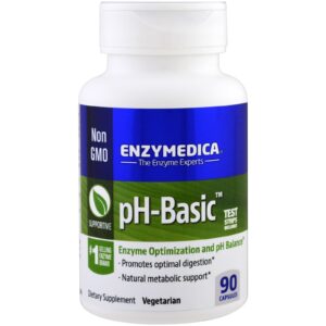 Enzymedica, pH-Basic, 90 Cápsulas