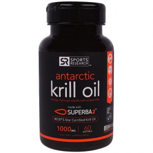 Comprar sports research, Óleo de krill antártico, 1000 mg, 60 cápsulas softgel preço no brasil óleo de krill suplemento importado loja 41 online promoção - 25 de abril de 2024