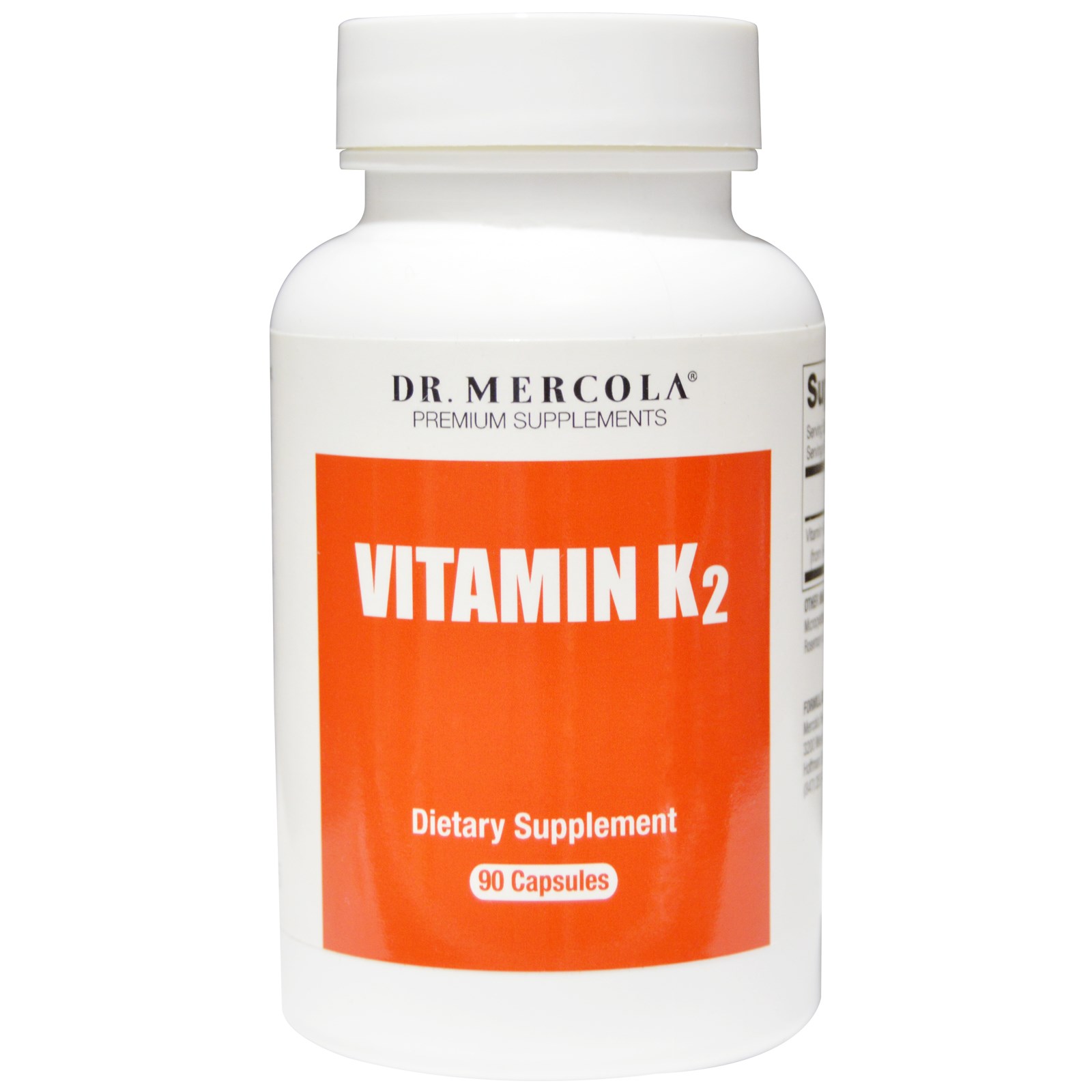 Dr. Mercola, Vitamina K2, 90 Cápsulas